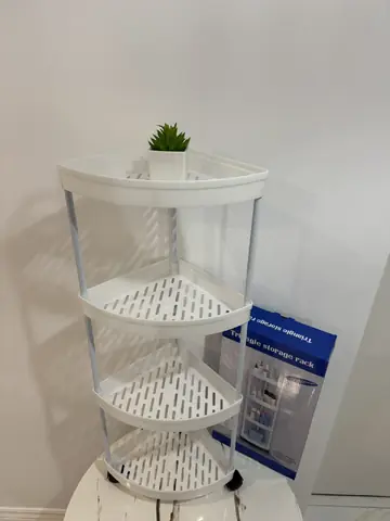 Rack organizador baño