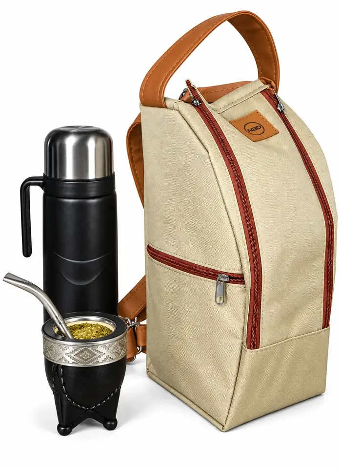 Set Matero Incluye Bolso, Mate, Bombilla, y Termo Personalizable