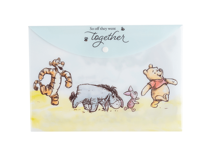 Sobre con botón Winnie Pooh Mooving A4