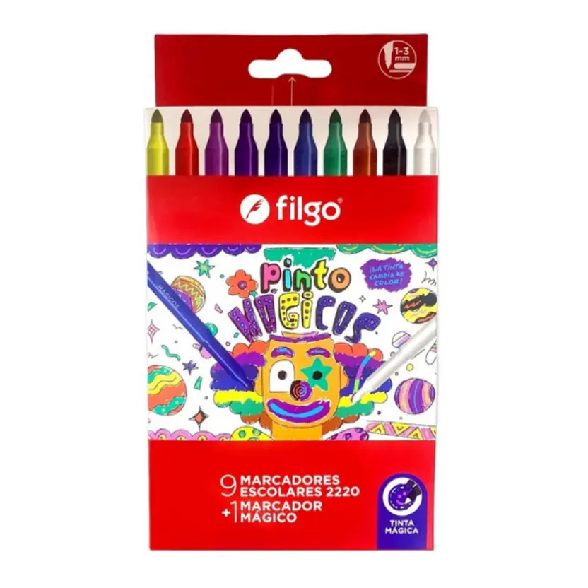 Marcadores Magicos x10 Filgo