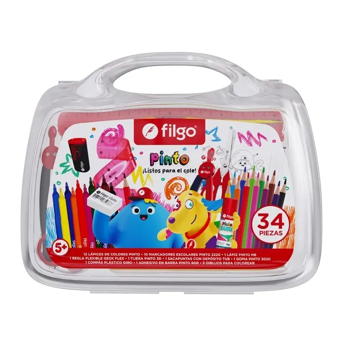 Filgo Valija Pinto Listos Para El Cole 34