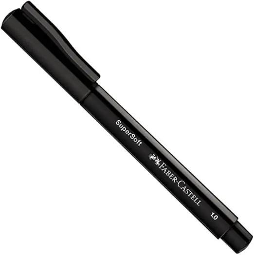 Boligrafo Supersoft Negro 1.0mm Faber-Castell