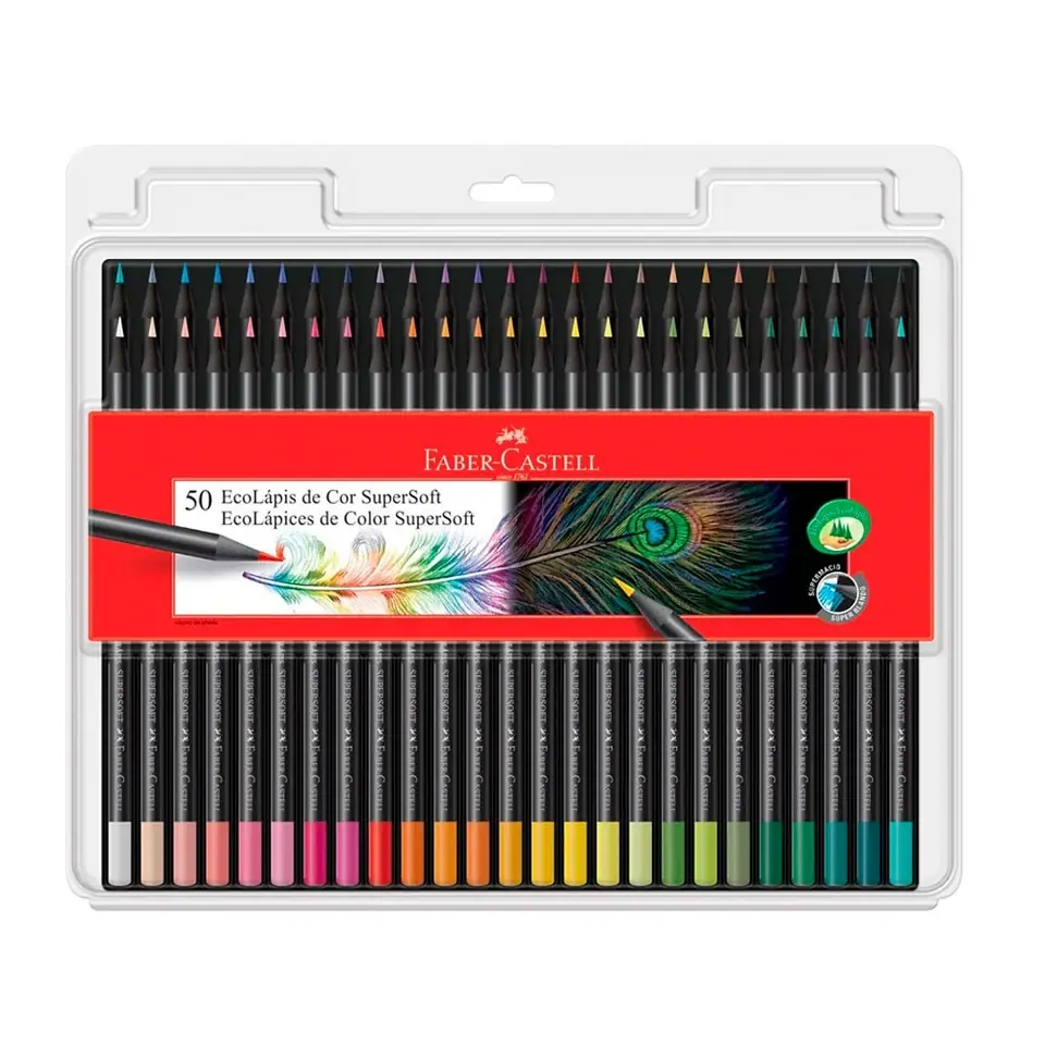 Lapices Supersoft Faber-Castell x50
