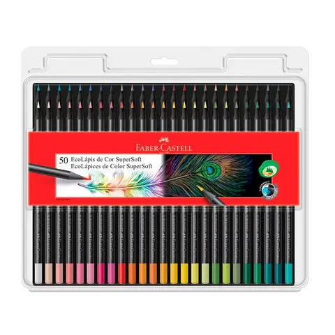 Lapices Supersoft Faber-Castell x50