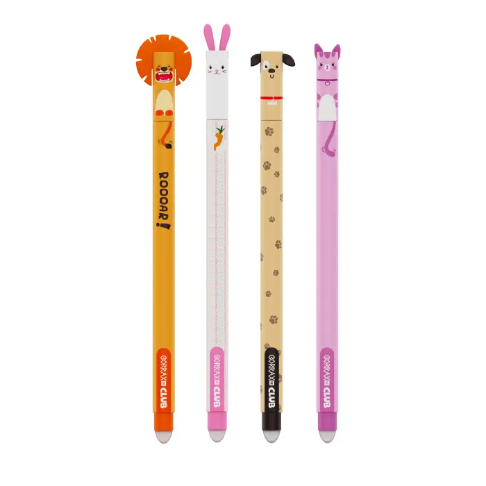 Bolígrafo Roller Gel Borrable Filgo Animales