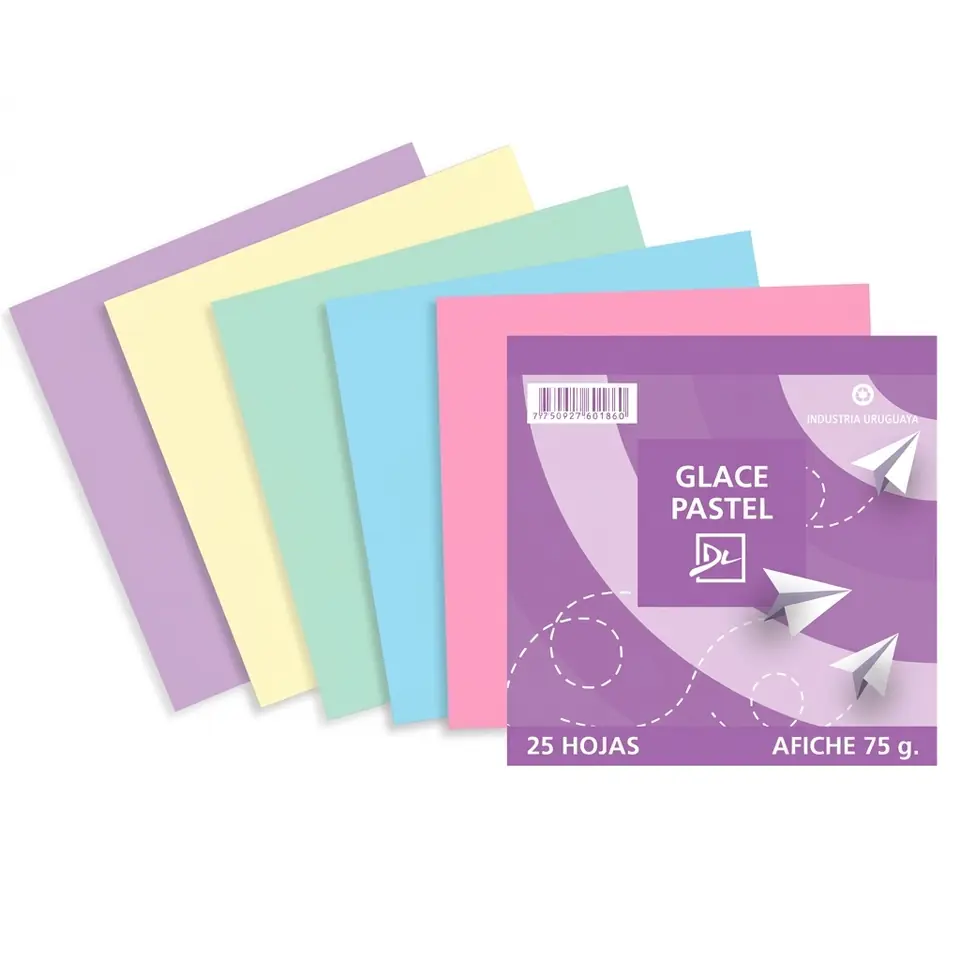 Papel Glase Pastel