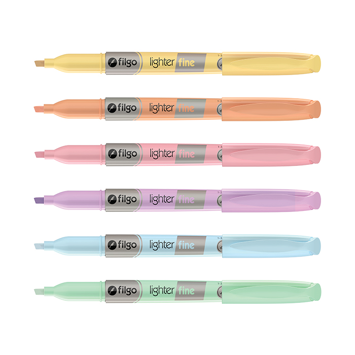 Resaltador fino Lighter - PASTEL