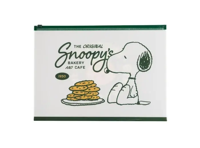 Sobre con cierre zip Snoopy Mooving A4