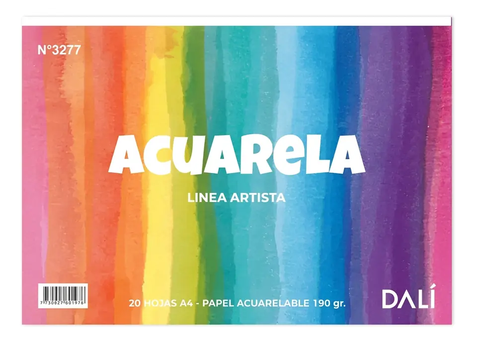 Block A4 Acuarela  DALI