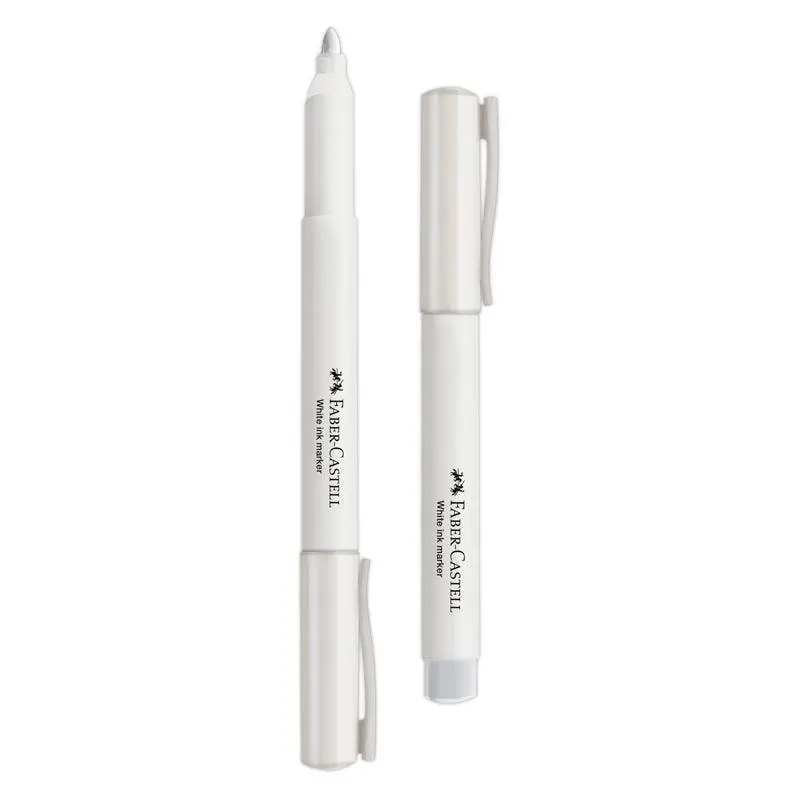Marcador Permanente Blanco Faber-Castell 2.2mm