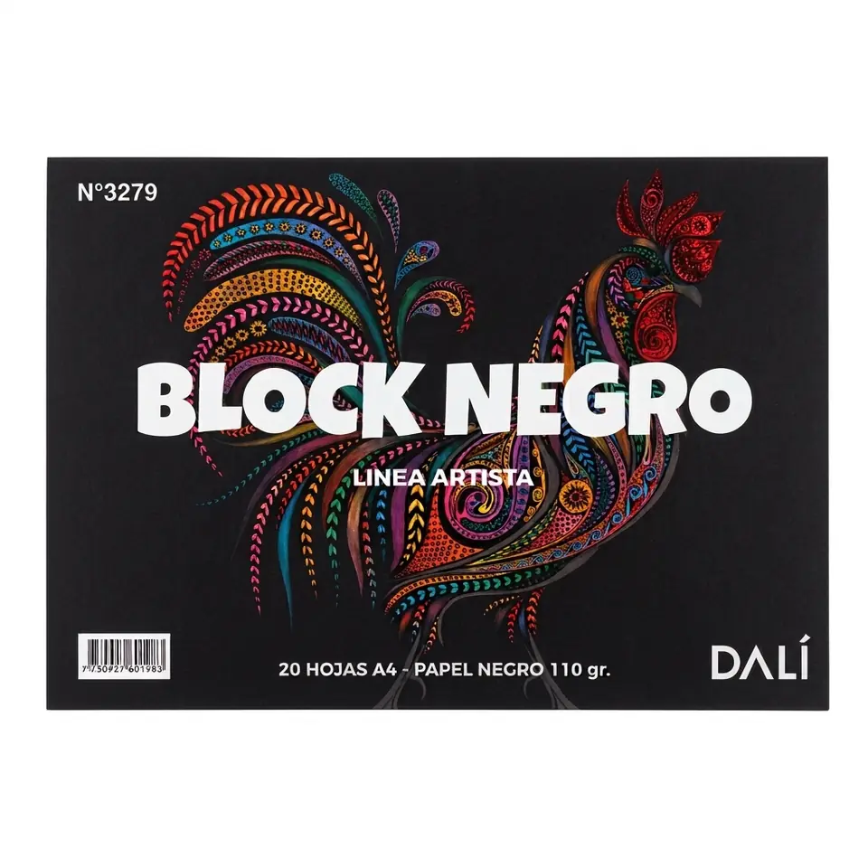 Block A4 Negro DALI