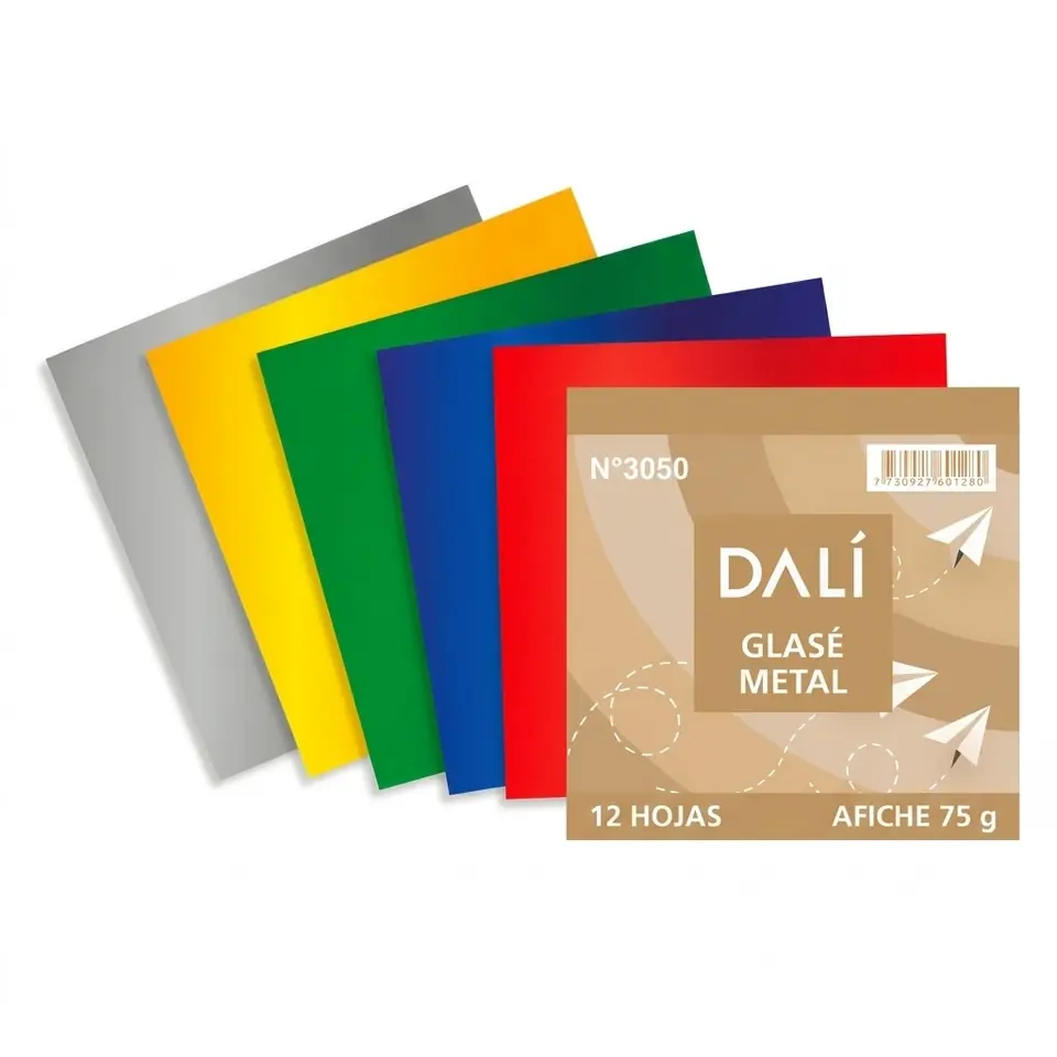 Papel Glase Metalizado