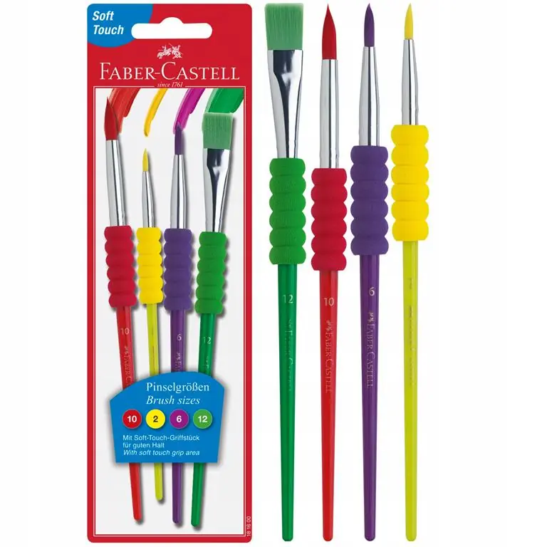 Pinceles Soft Touch Clasicos Faber-Castell