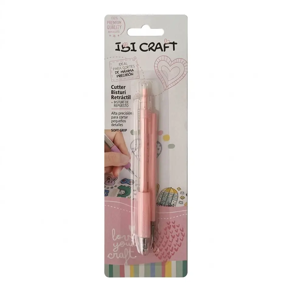 Cortante de Precisión Retráctil Ibi Craft