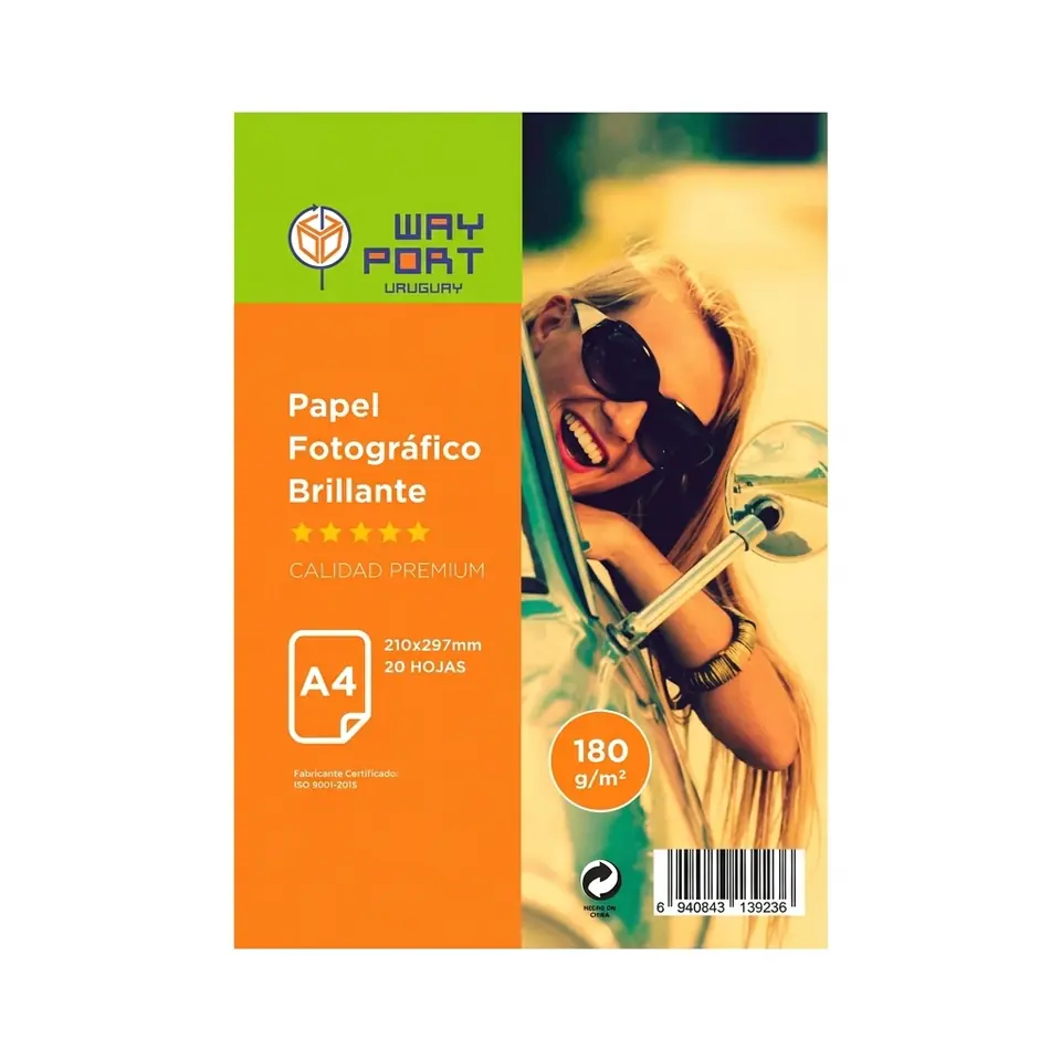 Papel Fotográfico Brillante A4