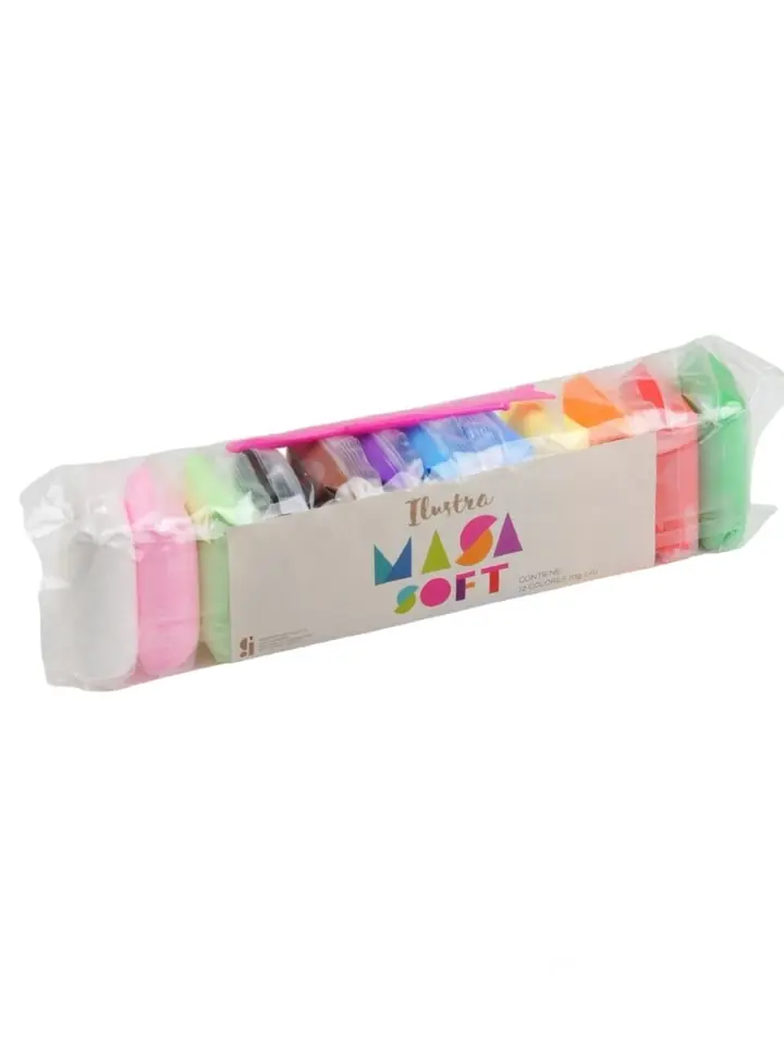 Masa de Modelar Soft Ilustra x12