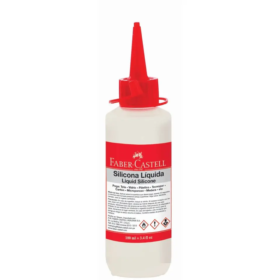 Silicona Liquida 100ml Faber-Castell