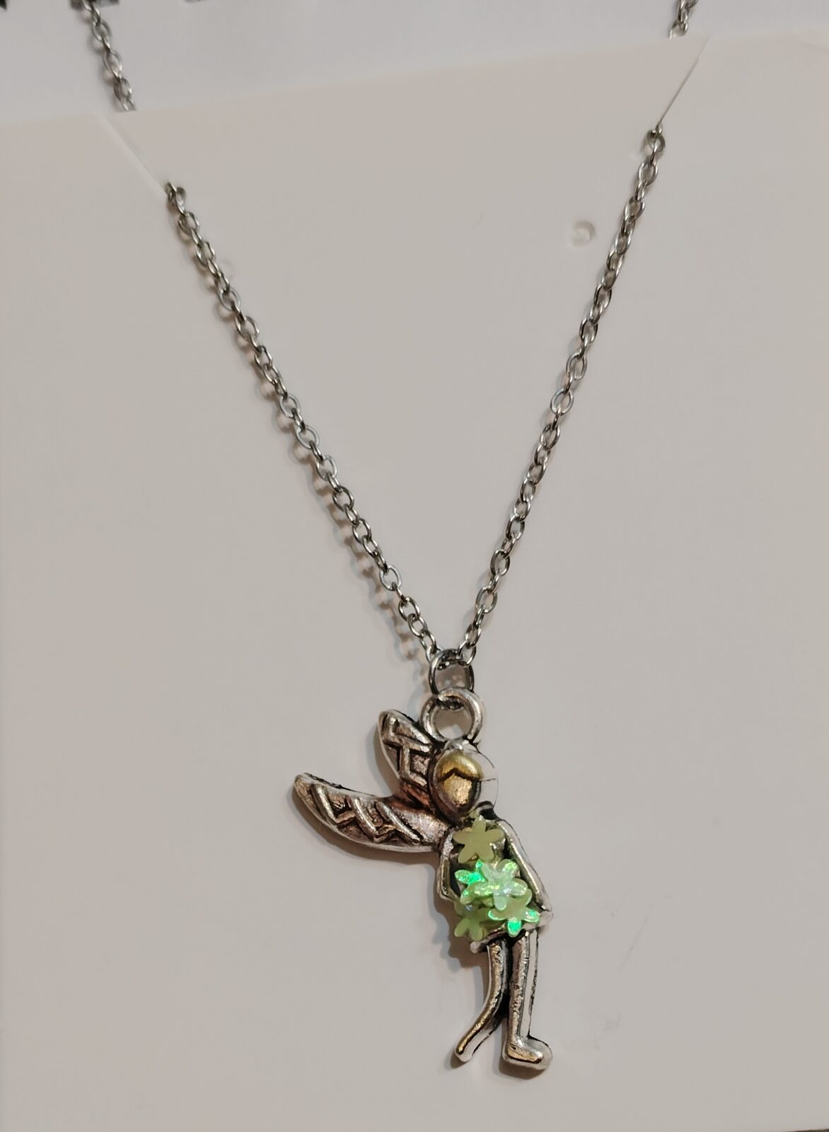 Colgante con dije de hada
