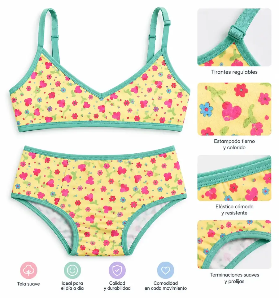 Conjunto niña Luna