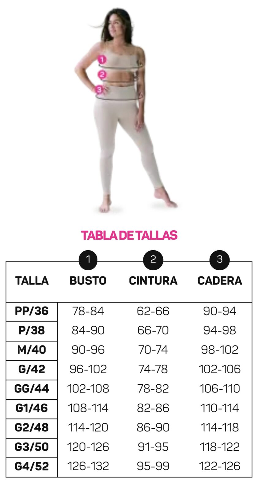 Calza balett media faja