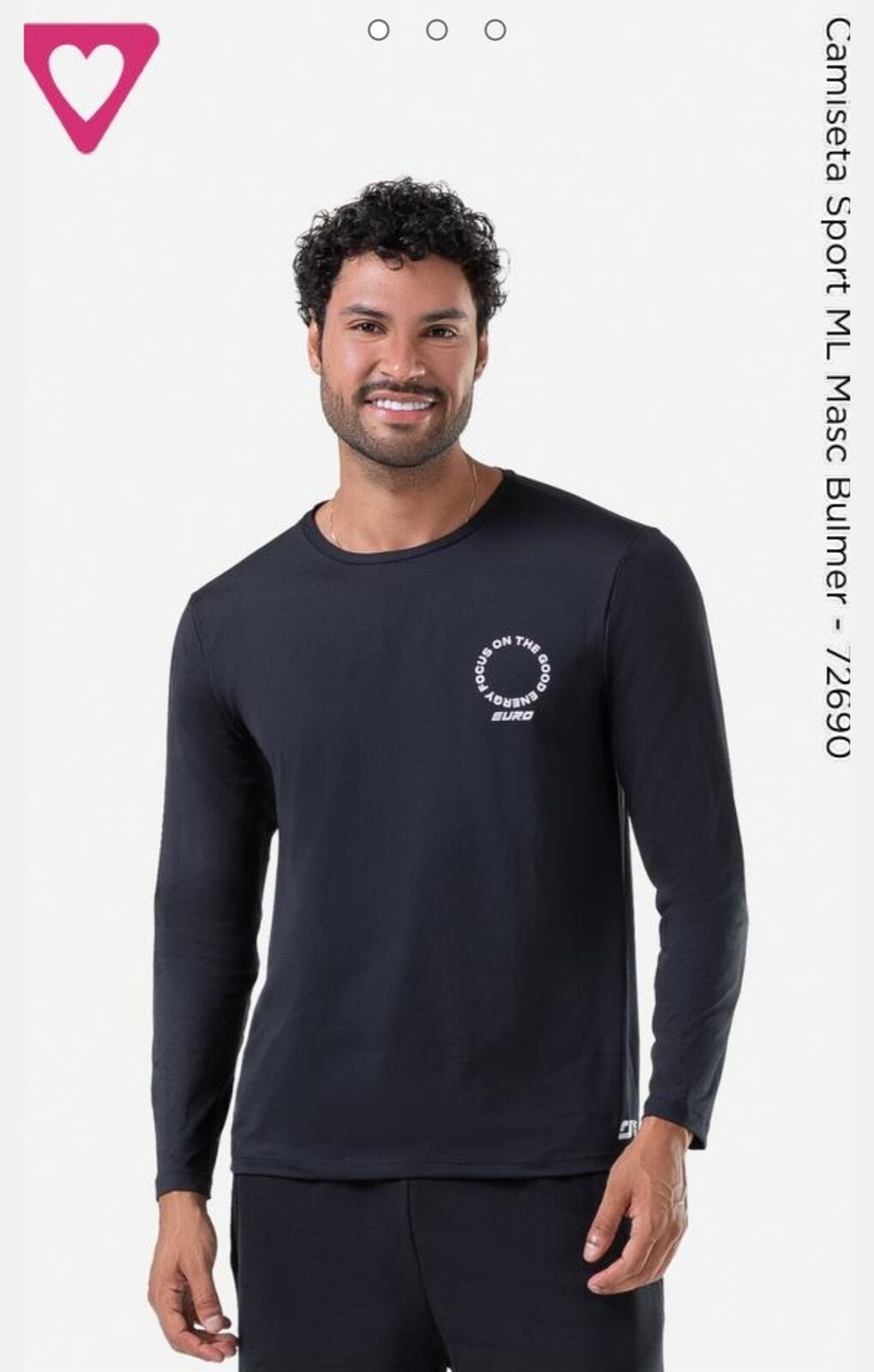 Camiseta sport Masculina Bulmer