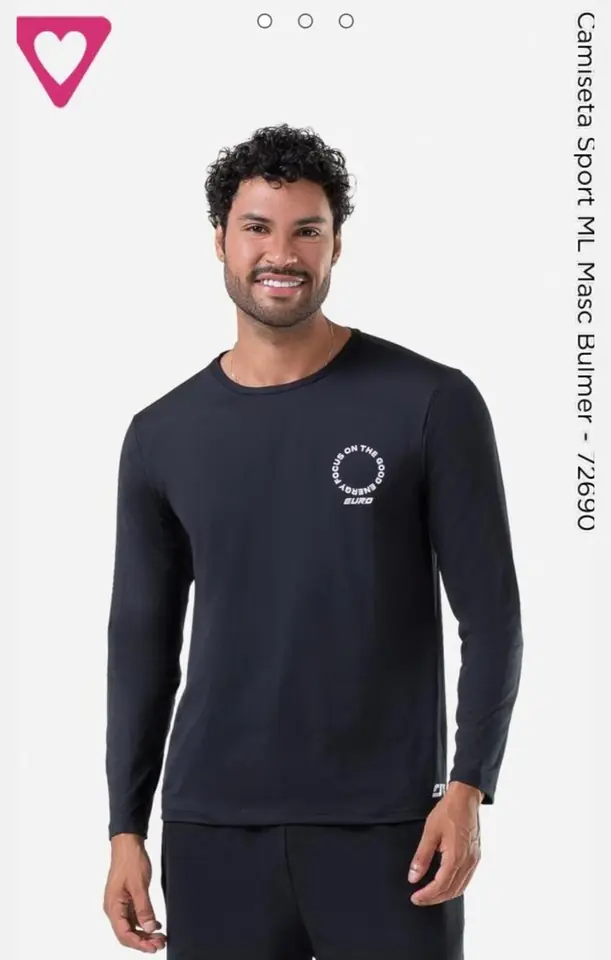 Camiseta sport Masculina Bulmer