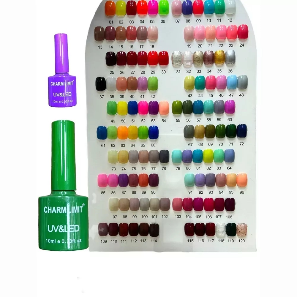 SEMIPERMANENTE -  CHARM LIMIT 10ml (tapa color)