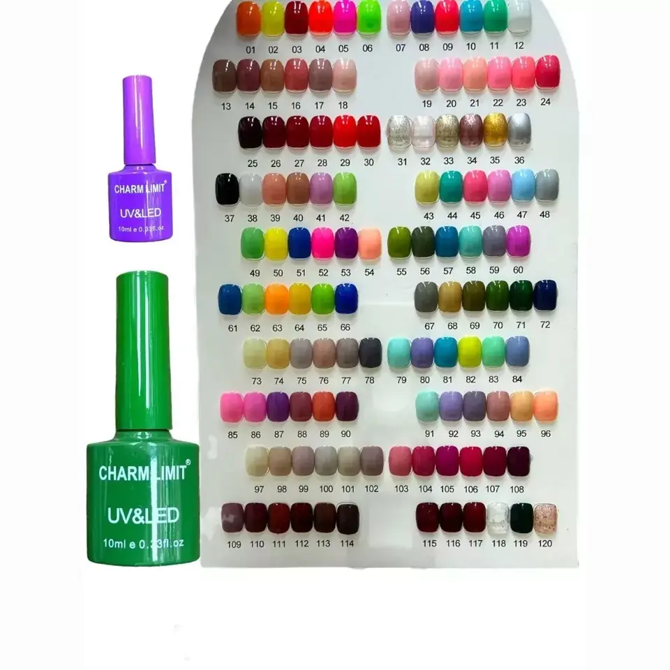 SEMIPERMANENTE -  CHARM LIMIT 10ml (tapa color)
