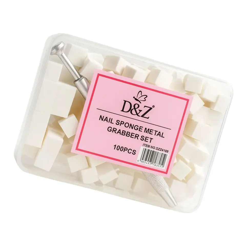 KIT ESPONJA PARA DIFUMINAR CON PINZA - 100 und - D&Z
