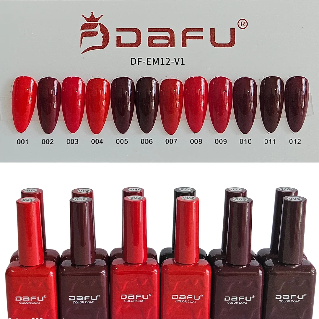 ESMALTE SEMI - COLECCIÓN ROJO DAFU 10ml