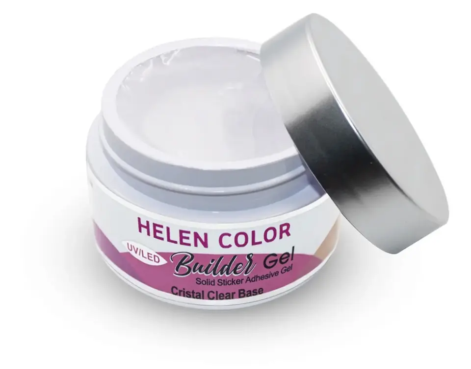 BUILDER GEL SÓLIDO - BLANCO HELEN COLOR 15G
