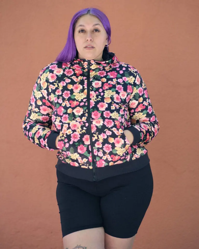 Campera Venus estampa Flores