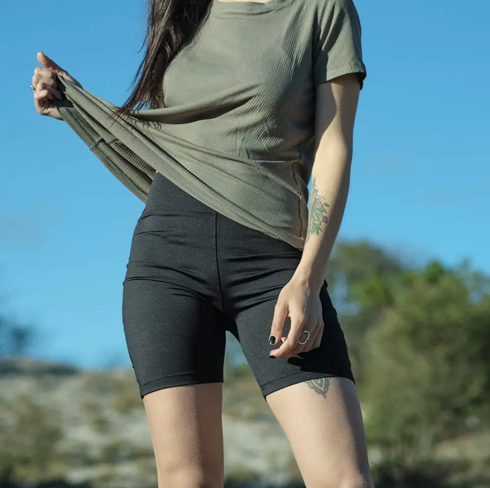 Biker lycra satinada