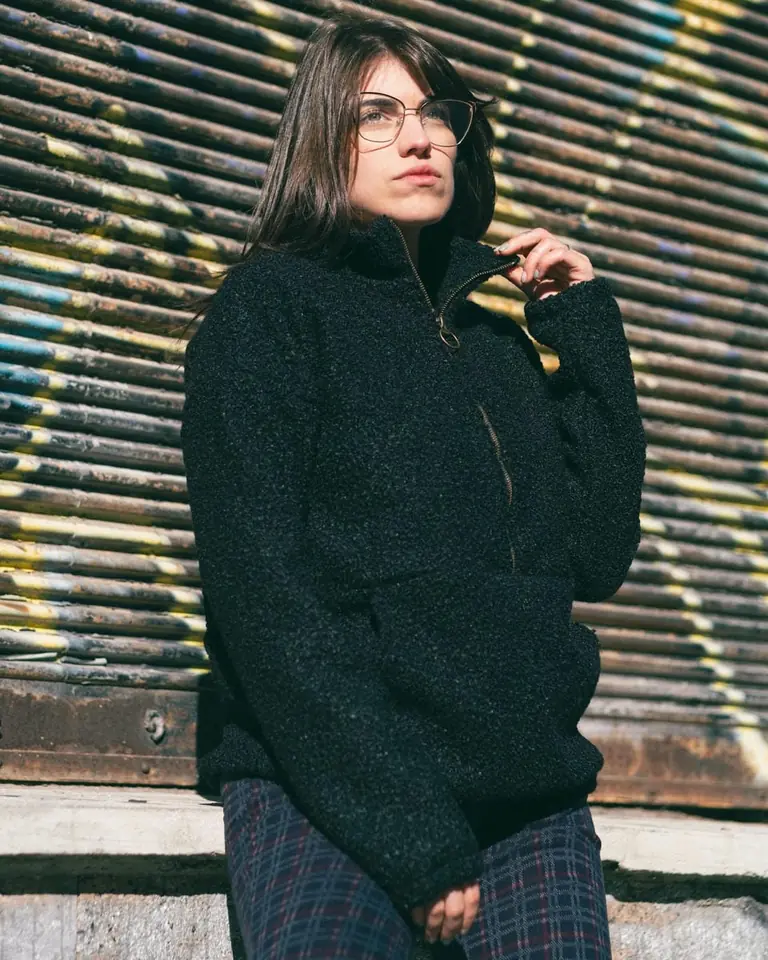 Buzo Armonía Sherpa Negro