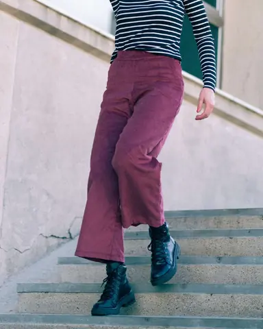 Pantalón Travel Bordó
