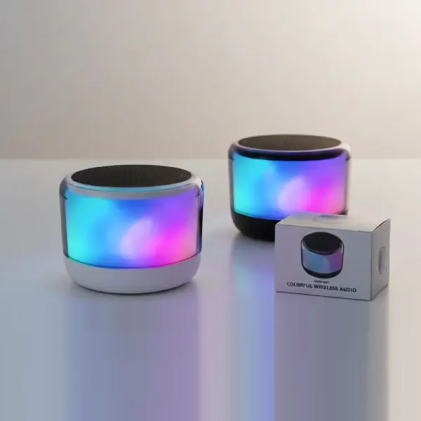 Parlante Bluetooth 5.3/Radio FM/3W/Con Luces Led