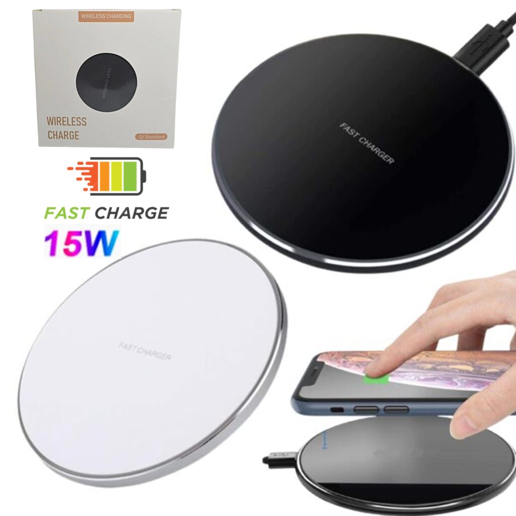 Cargador Inalambrico Fast Charge 15W