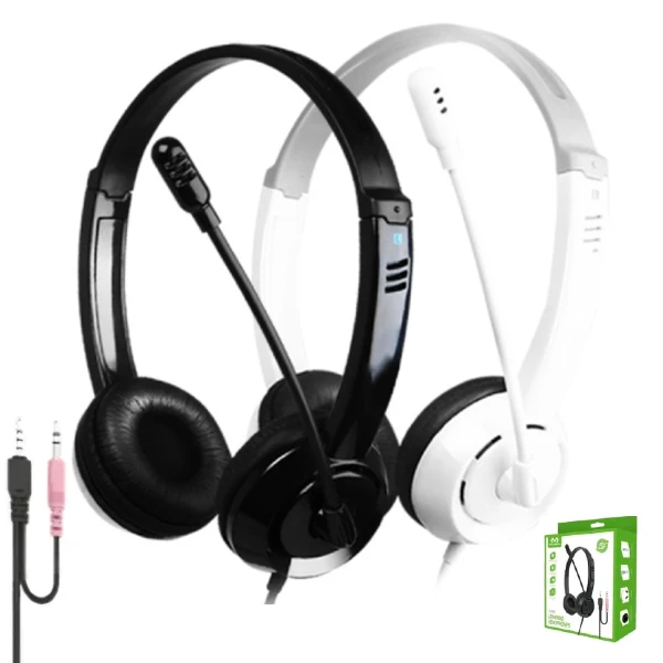 Auriculares Cableados Con Manos Libres PC