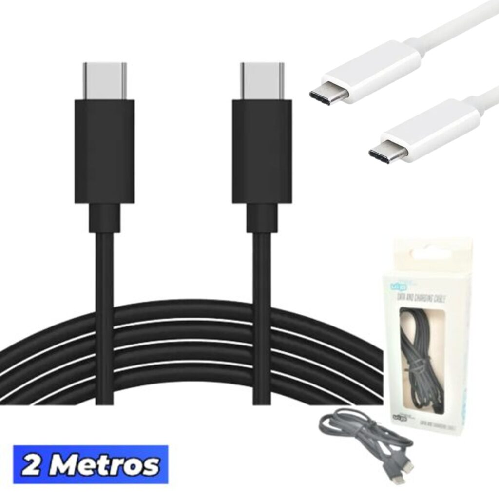 Cable Vip Tipo-C a C PD60w/ 2MT BLANCO