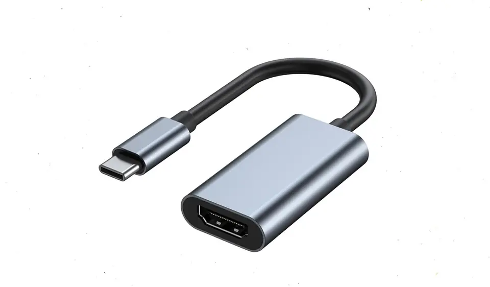 Adaptador USB Tipo C a HDMI para Video y Audio en Alta Definición