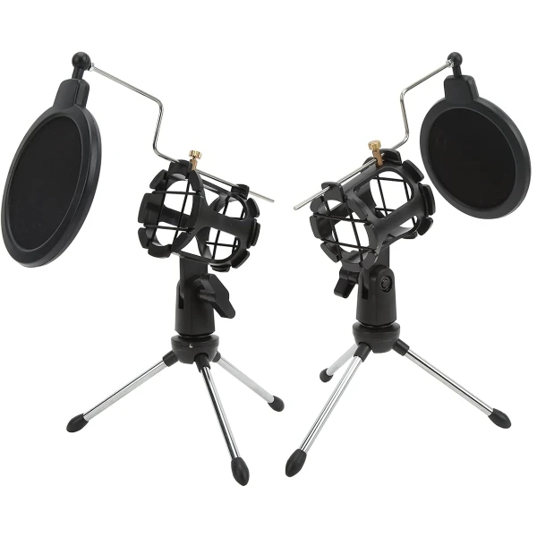 Tripode Con Soporte Para Microfono Y Antipop