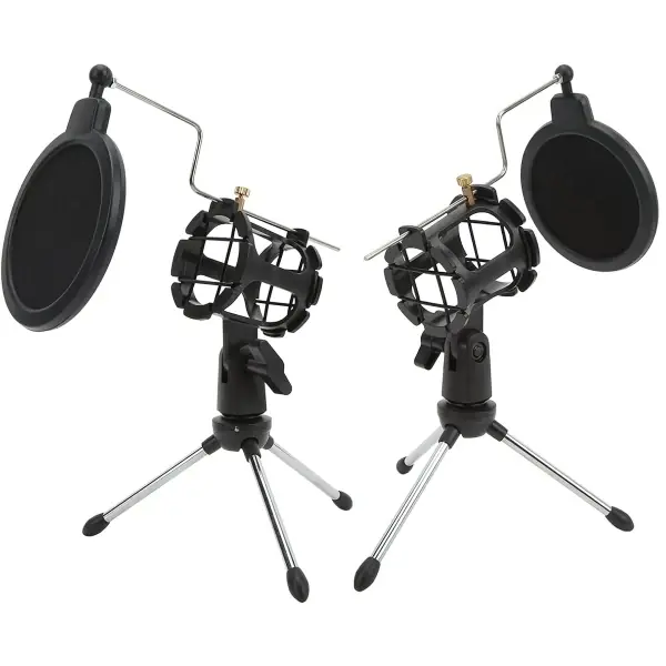 Tripode Con Soporte Para Microfono Y Antipop