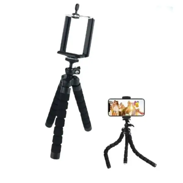 Tripode Flexible Con Soporte Para Celular