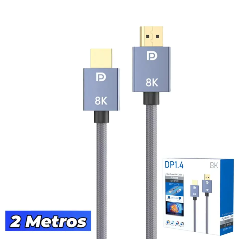 Cable Display Port 1.4/MACHO-MACHO/8K 60HZ/4K 120HZ/2 MT