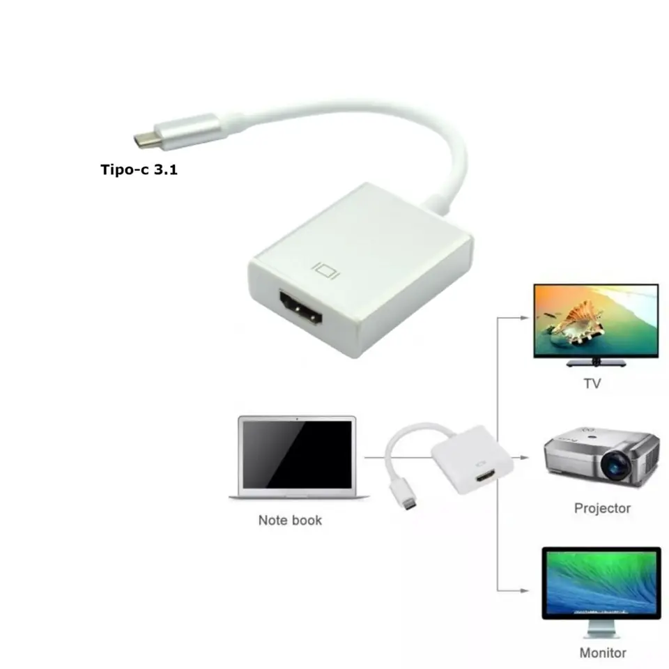Adaptador HDTV a Tipo-C