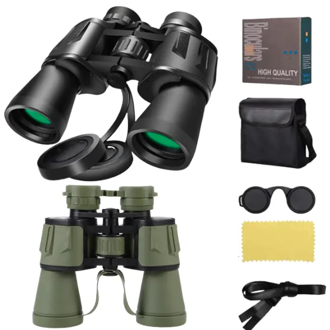 Binocular Profesional Prismaticos Aumento 20x50/125-1000M