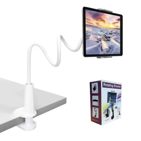 Soporte Para Tablet / Celular / Flexible Con Morsa