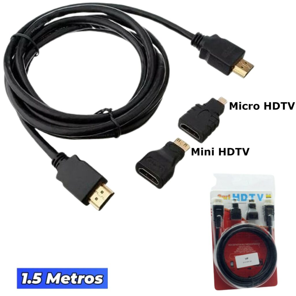 Set HDTV 3 En 1 (HDTV, Micro HDTV,Mini HDTV)