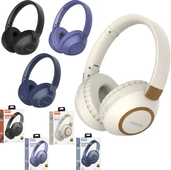 Auriculares Manos Libres Bluetooth 5.3/Aux 3.5mm/Radio FM