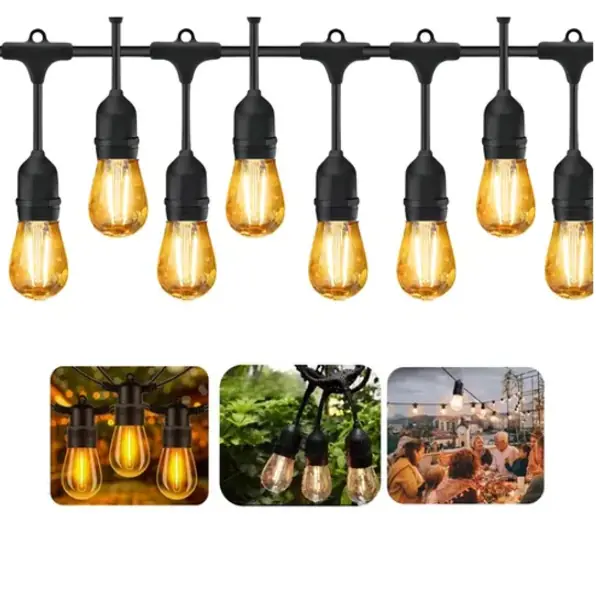 Guia Guirnalda 5MT 10 luces IP65/220v